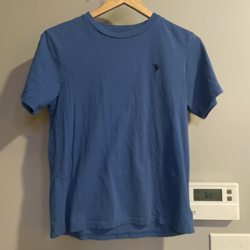 Polo Ralph Lauren Shirt Short Sleeve Pullover Cotton Youth 14/16